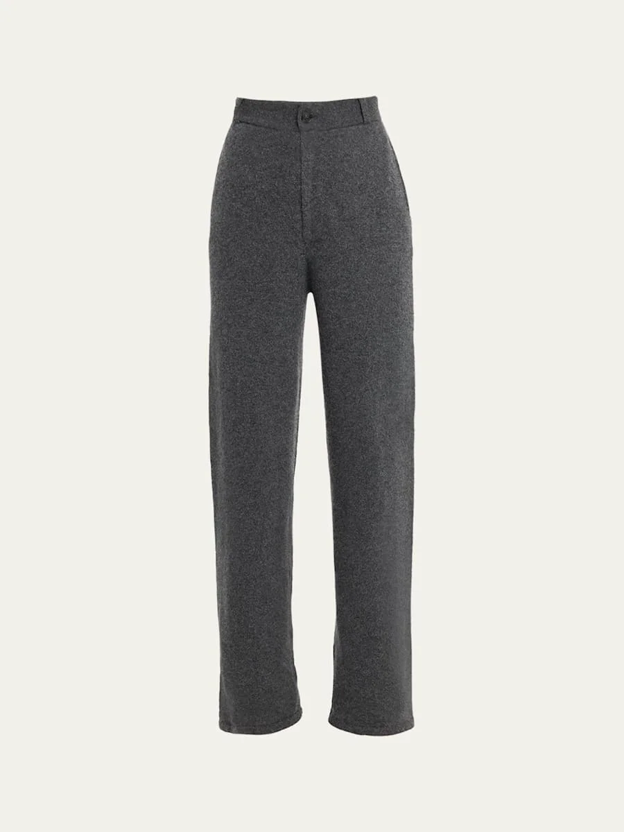 Tailored Cashmere-Blend Pants - 1