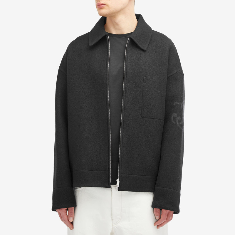 Jil Sander Jil Sander Plus Zip Through Wool Jacket outlook