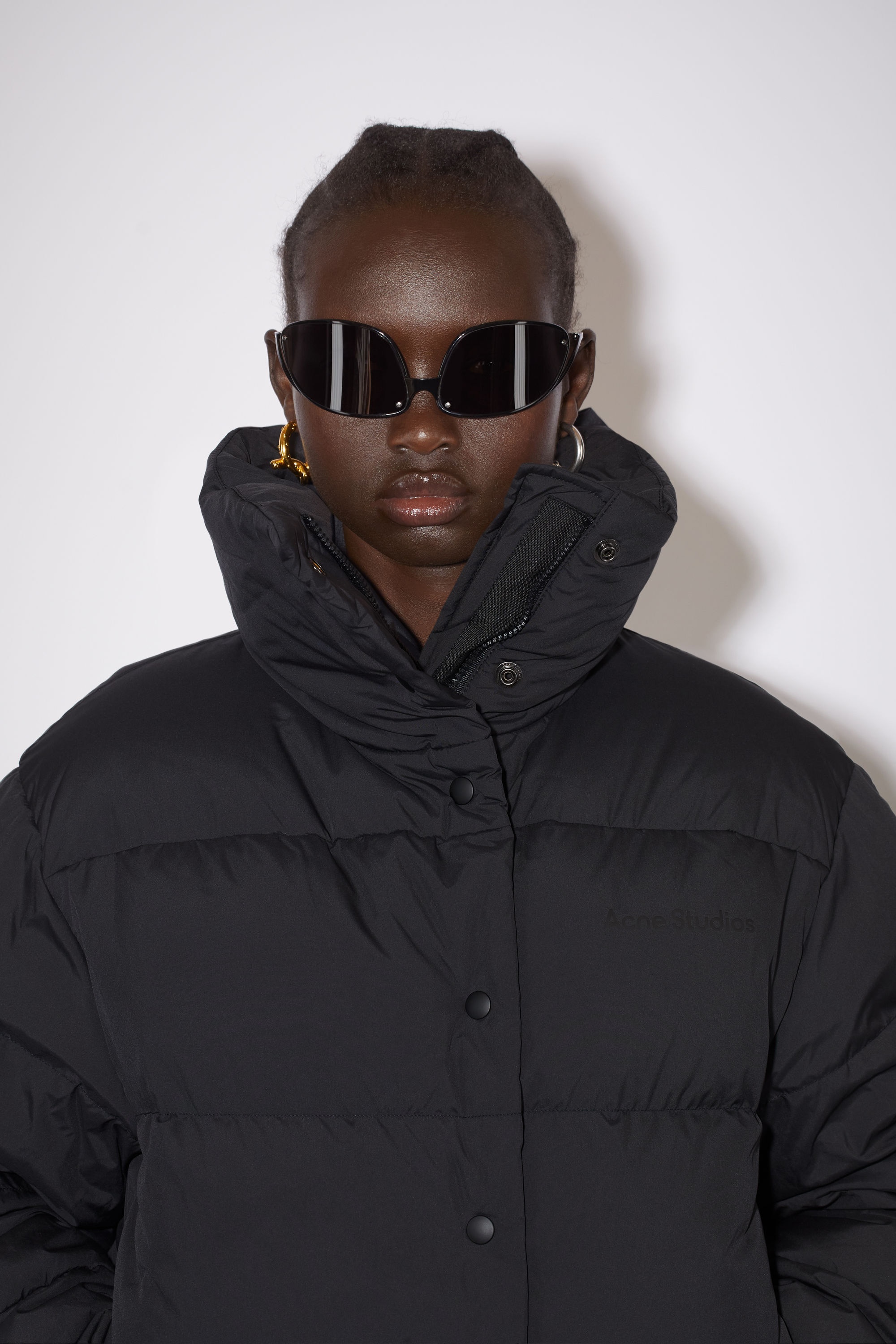 Down puffer jacket - Black - 6