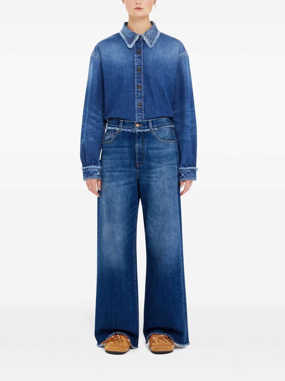 fringed jeans - 2