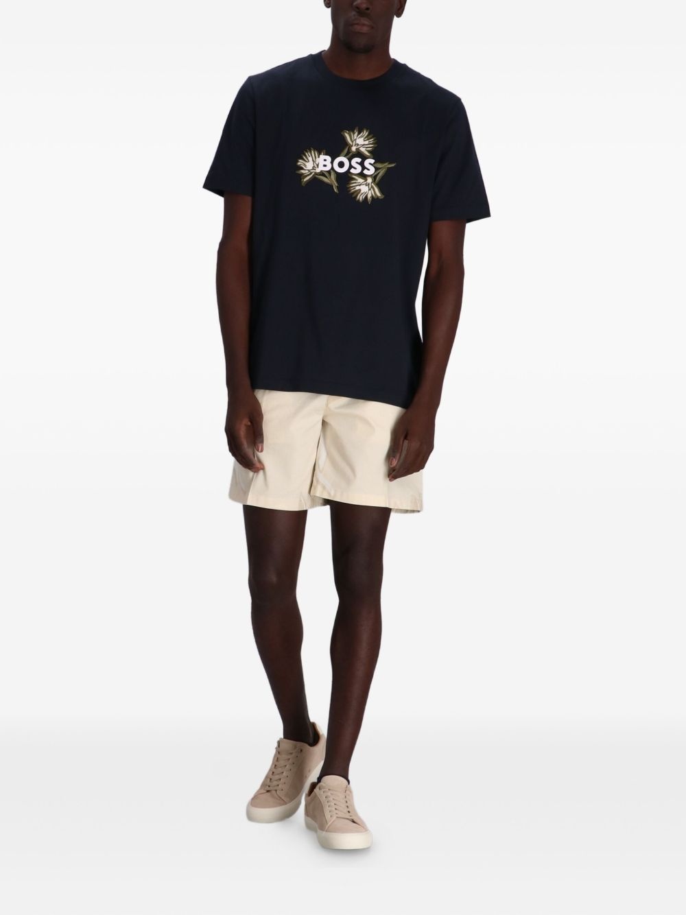 pressed-crease shorts - 2