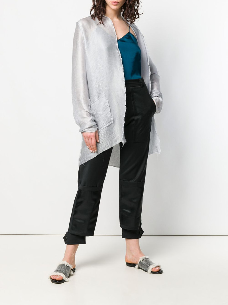 Avant Toi plissé cardigan outlook