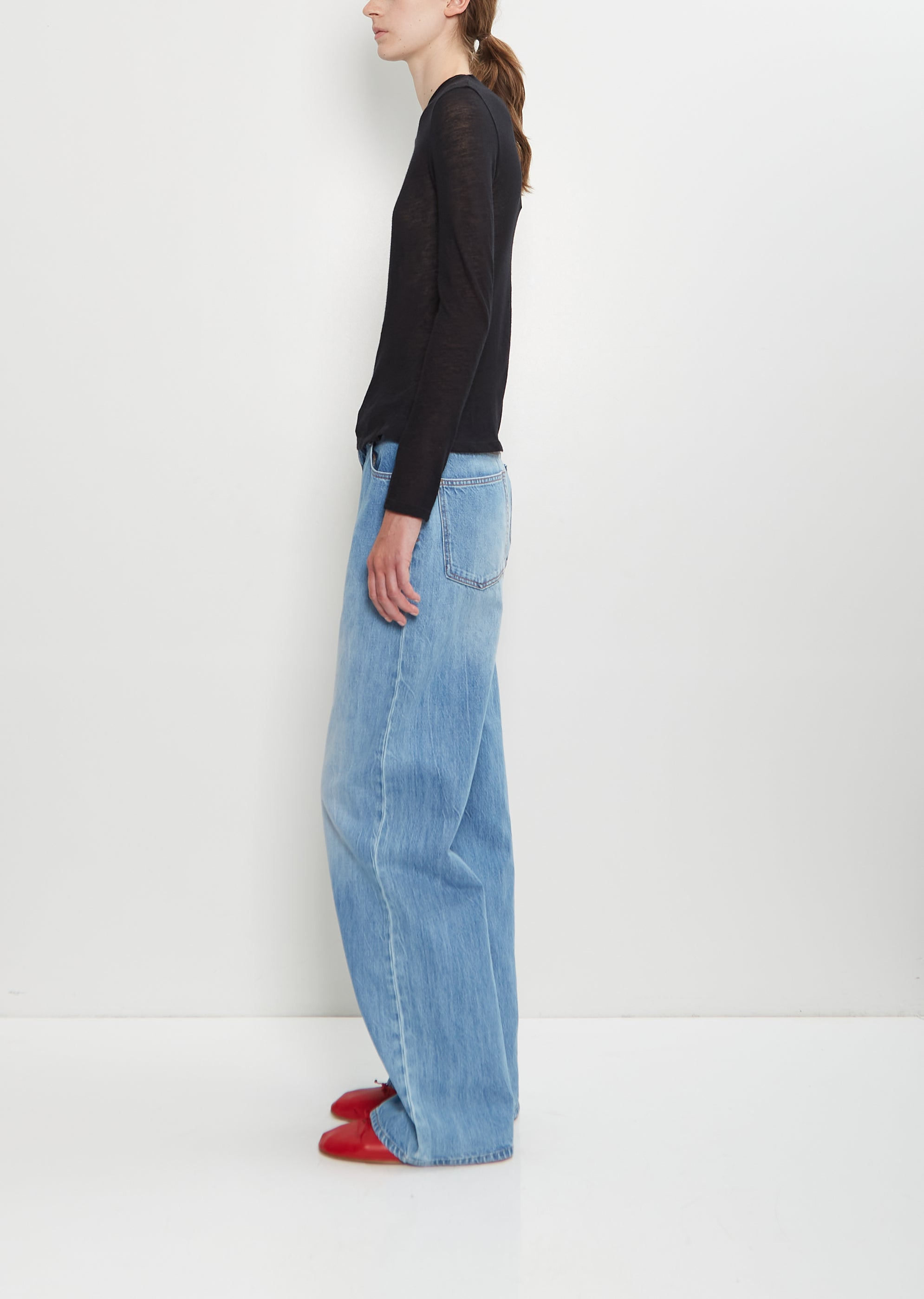 Eglitta Cotton Jean — Blue - 3
