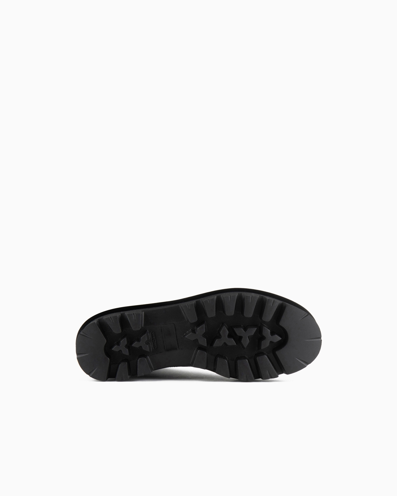 GIORGIO ARMANI NEVE LACE-UP ANKLE BOOTS IN NUBUCK, TECHNICAL FABRIC AND NAPPA LEATHER - 5