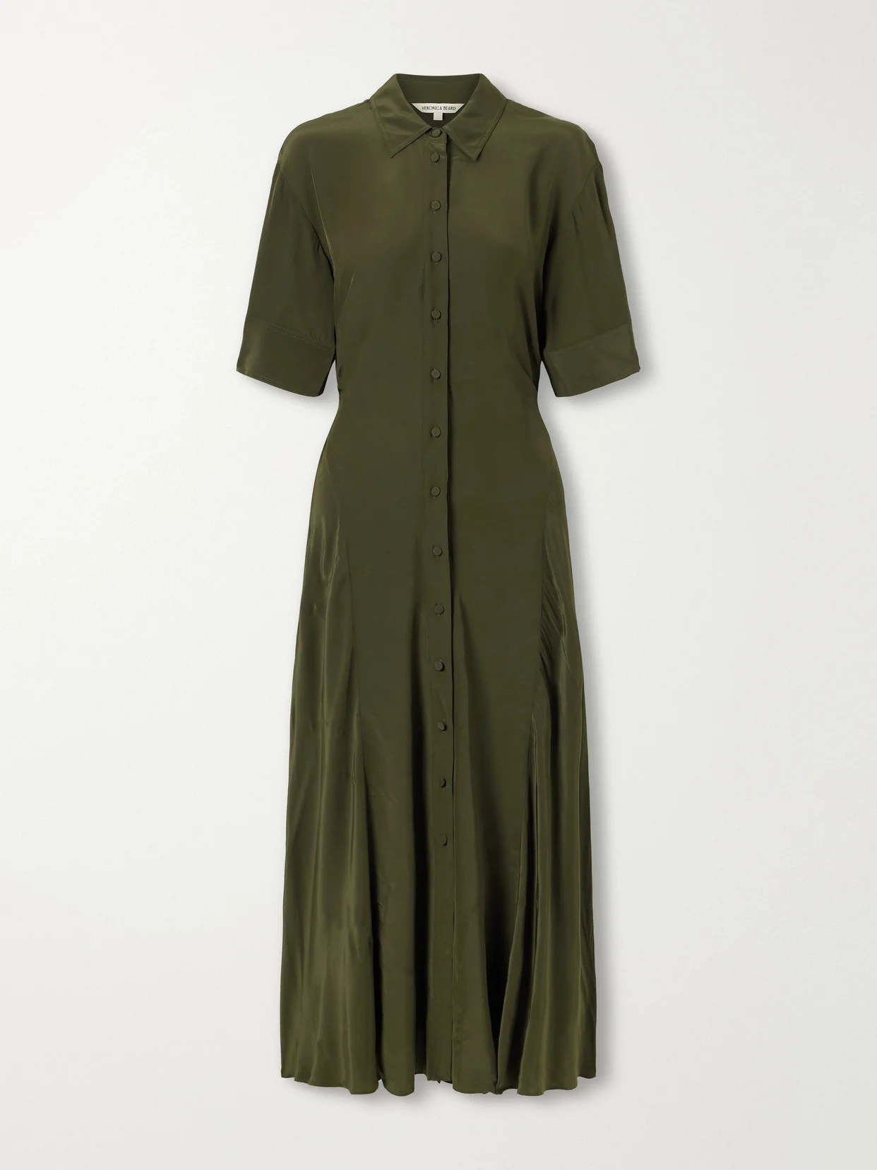 Perenna Satin Midi Dress - 1