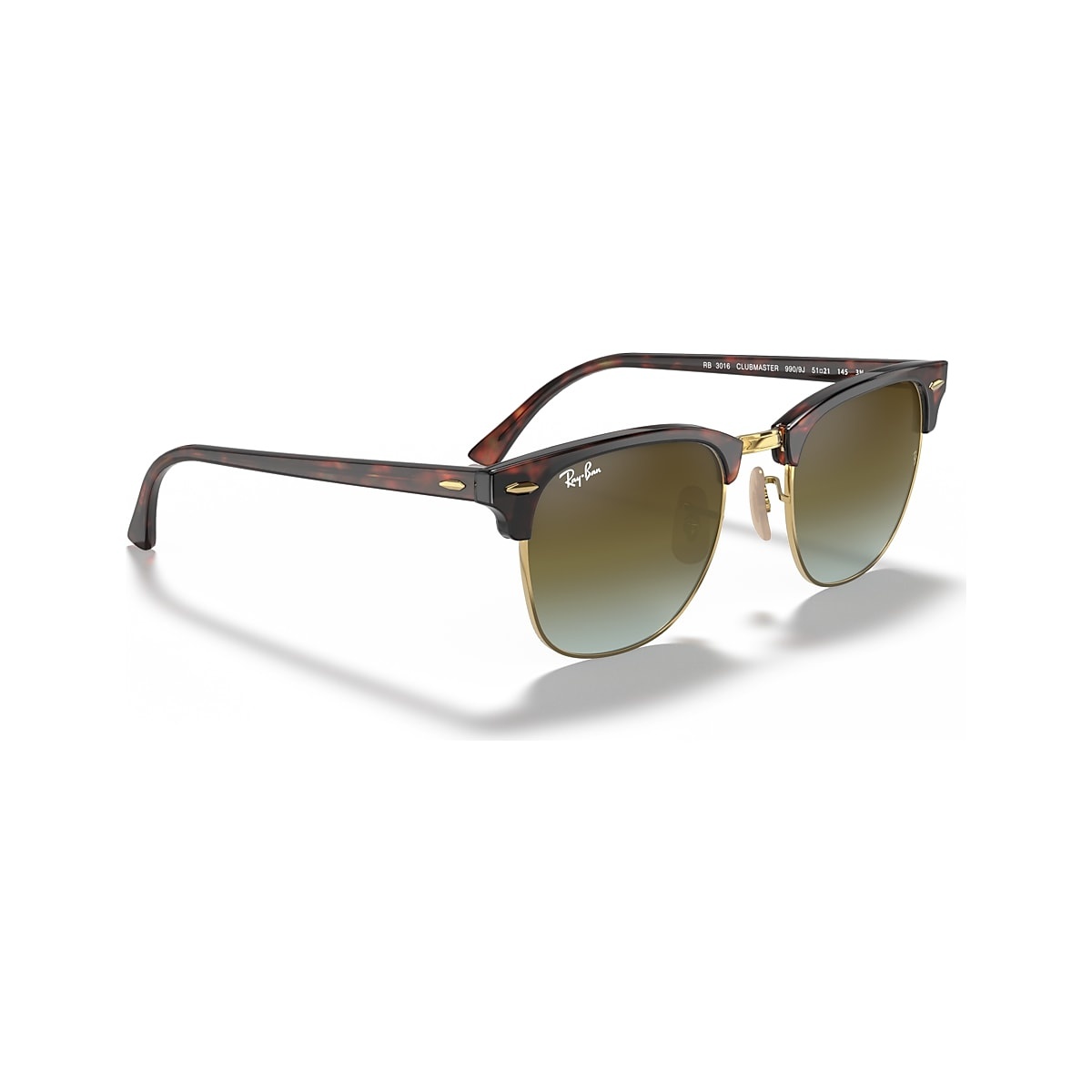 RB3016 Clubmaster Flash Lenses Gradient - 6