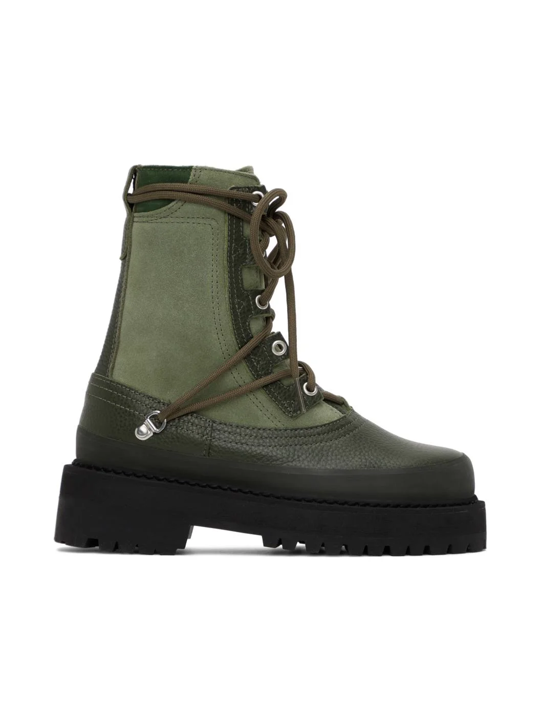 Green Lanier Boots - 1