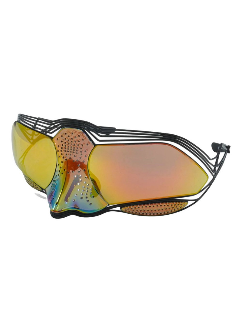 Nike Zeus shield-frame sunglasses outlook
