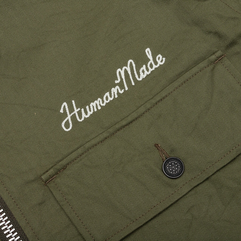 MILITARY JACKET - OLIVE DRAB - 4