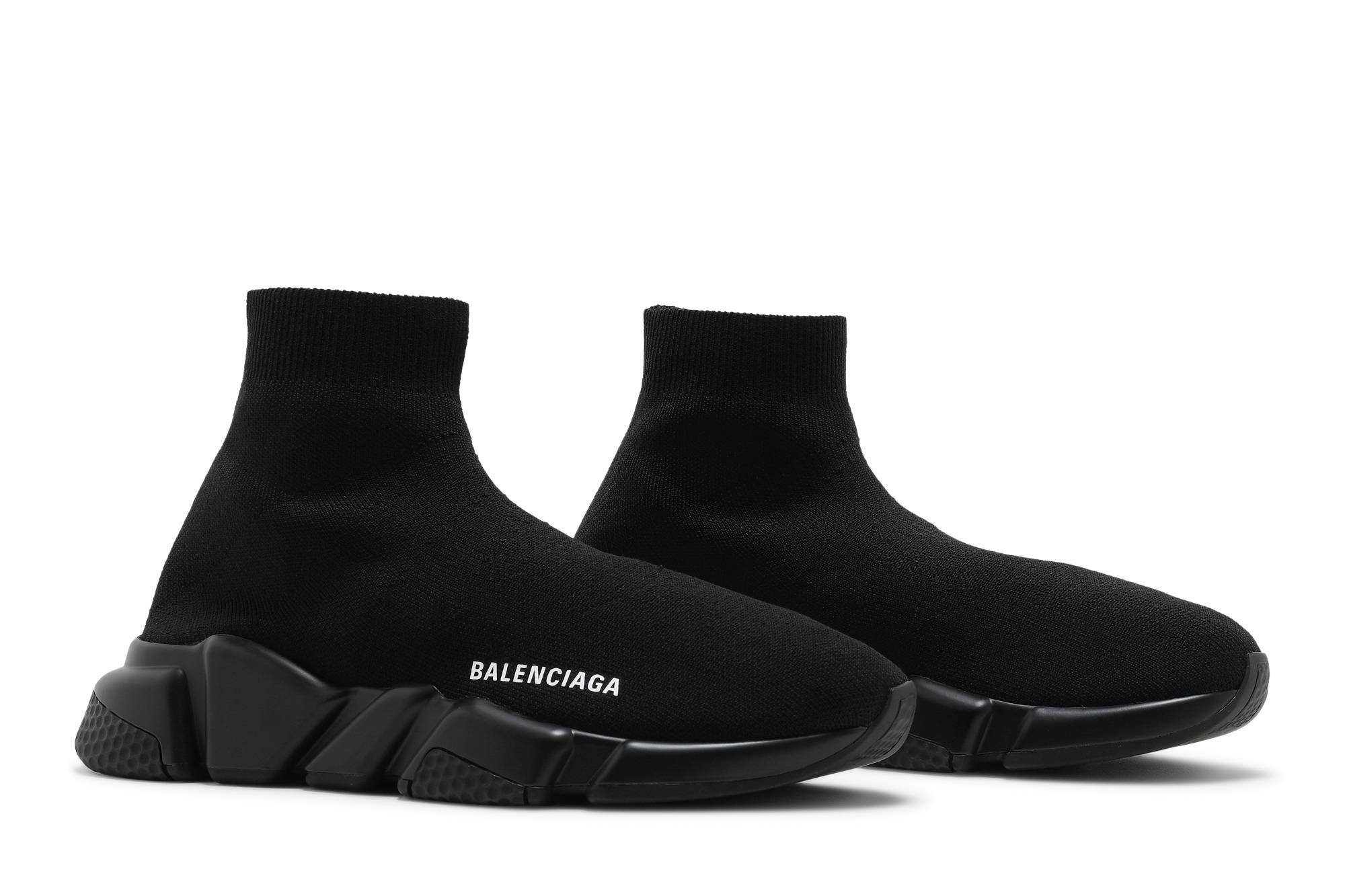 Balenciaga Wmns Speed Recycled Sneaker 'Black' - 8