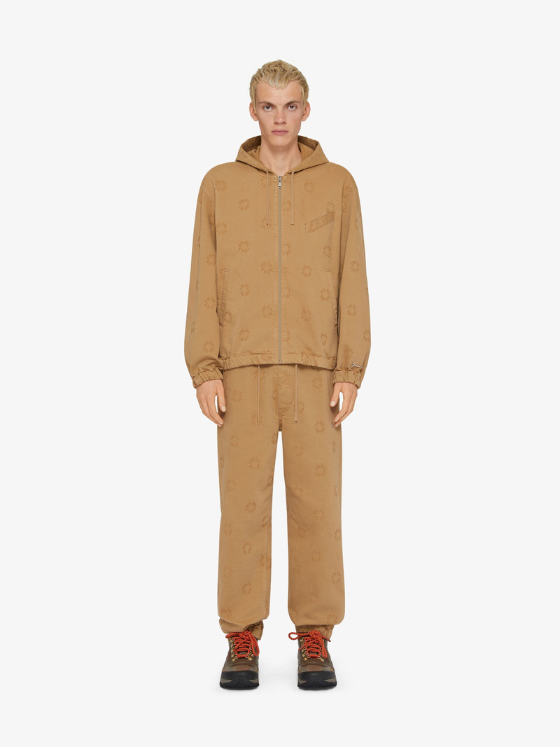 JOGGER PANTS IN MONOGRAM 72 DENIM 3