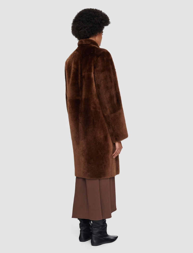 Reversible Shearling Britanny Coat 3