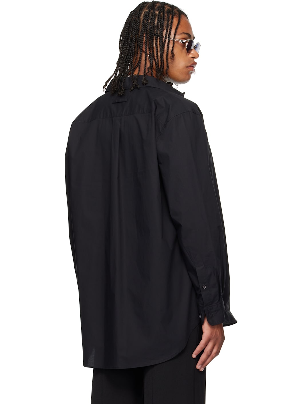 Black 'The Oversized Water' Shirt - 3