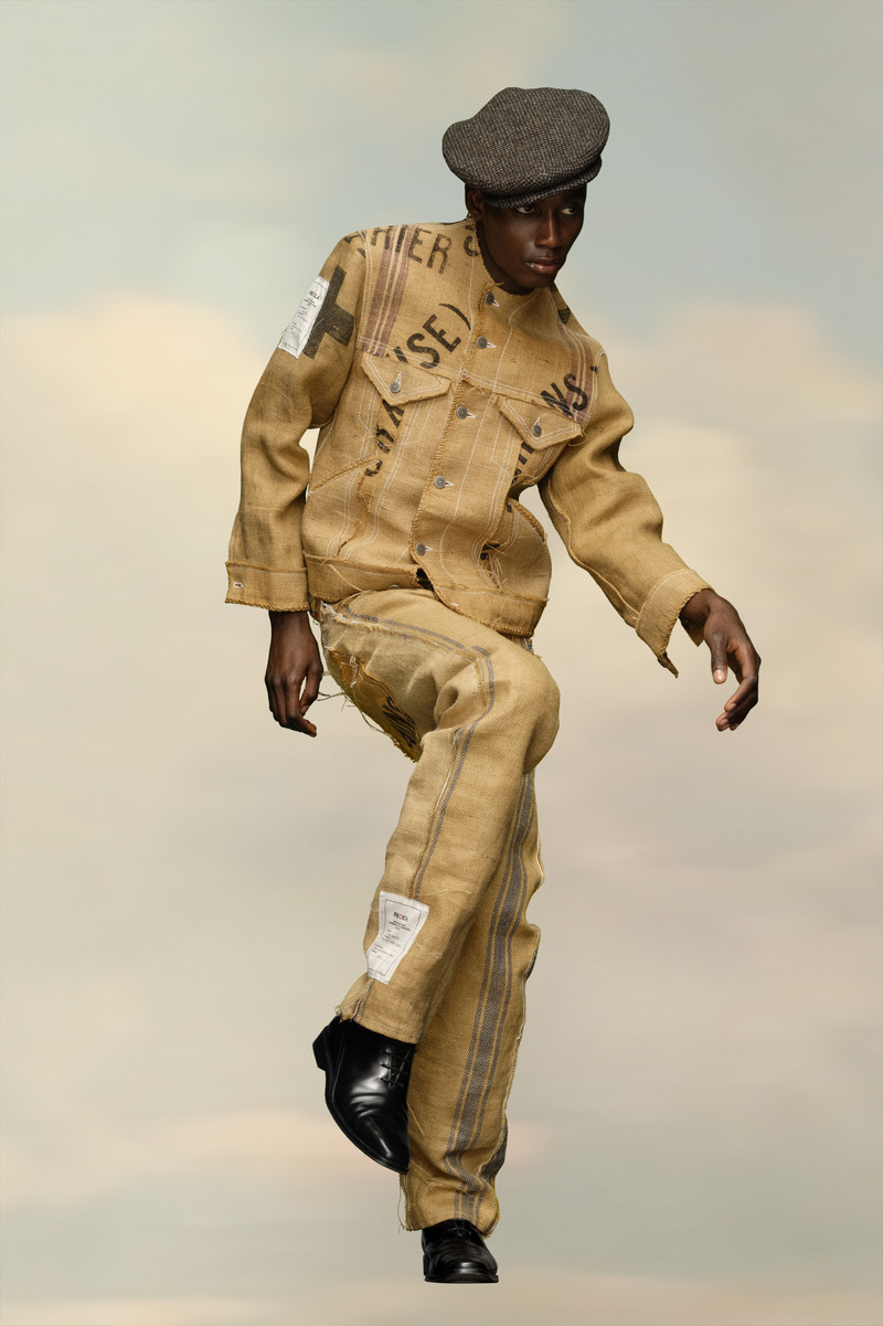 Recicla hessian jacket 2