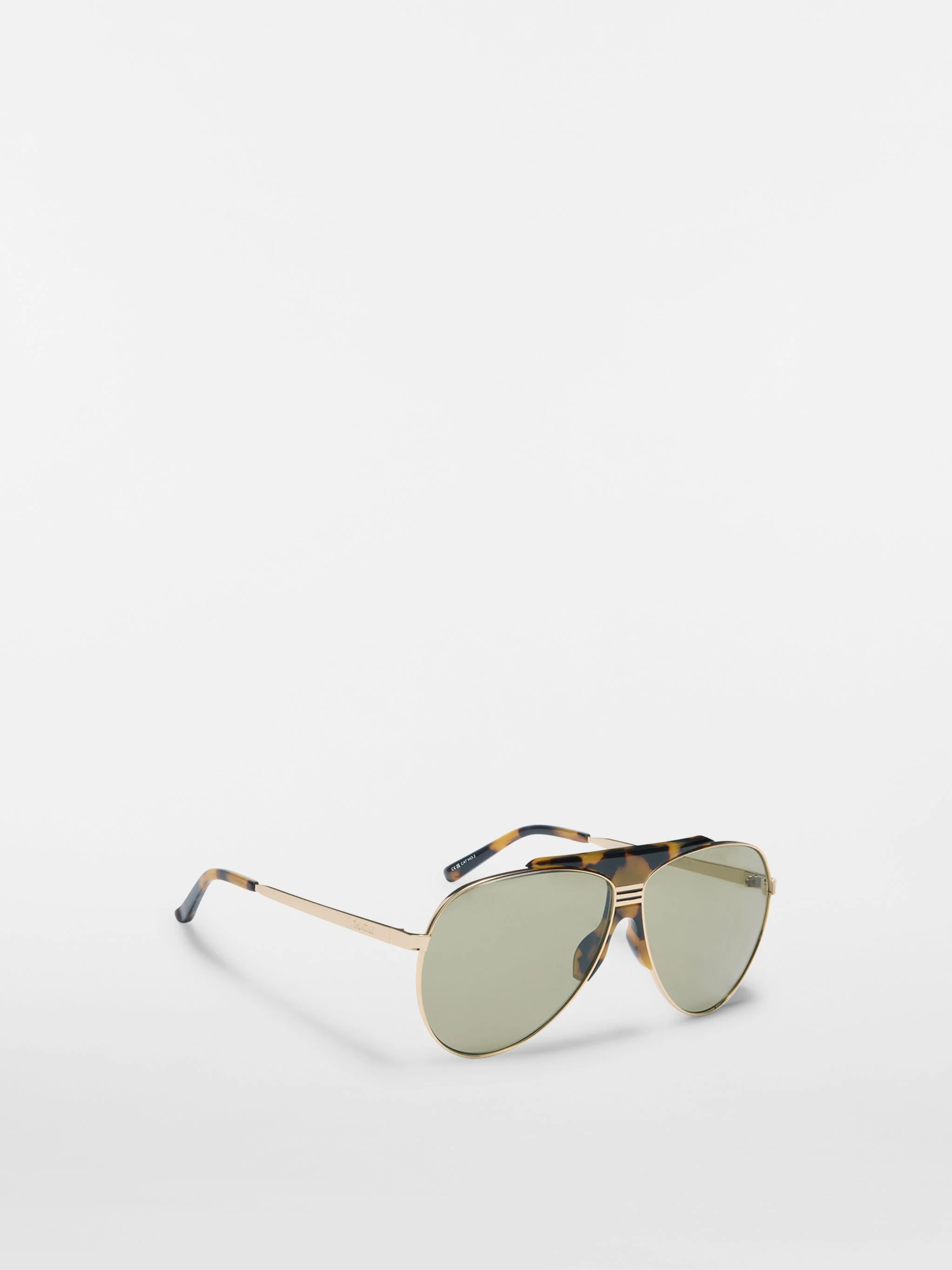 GOLD AND GREEN SUNGLASSES - 1