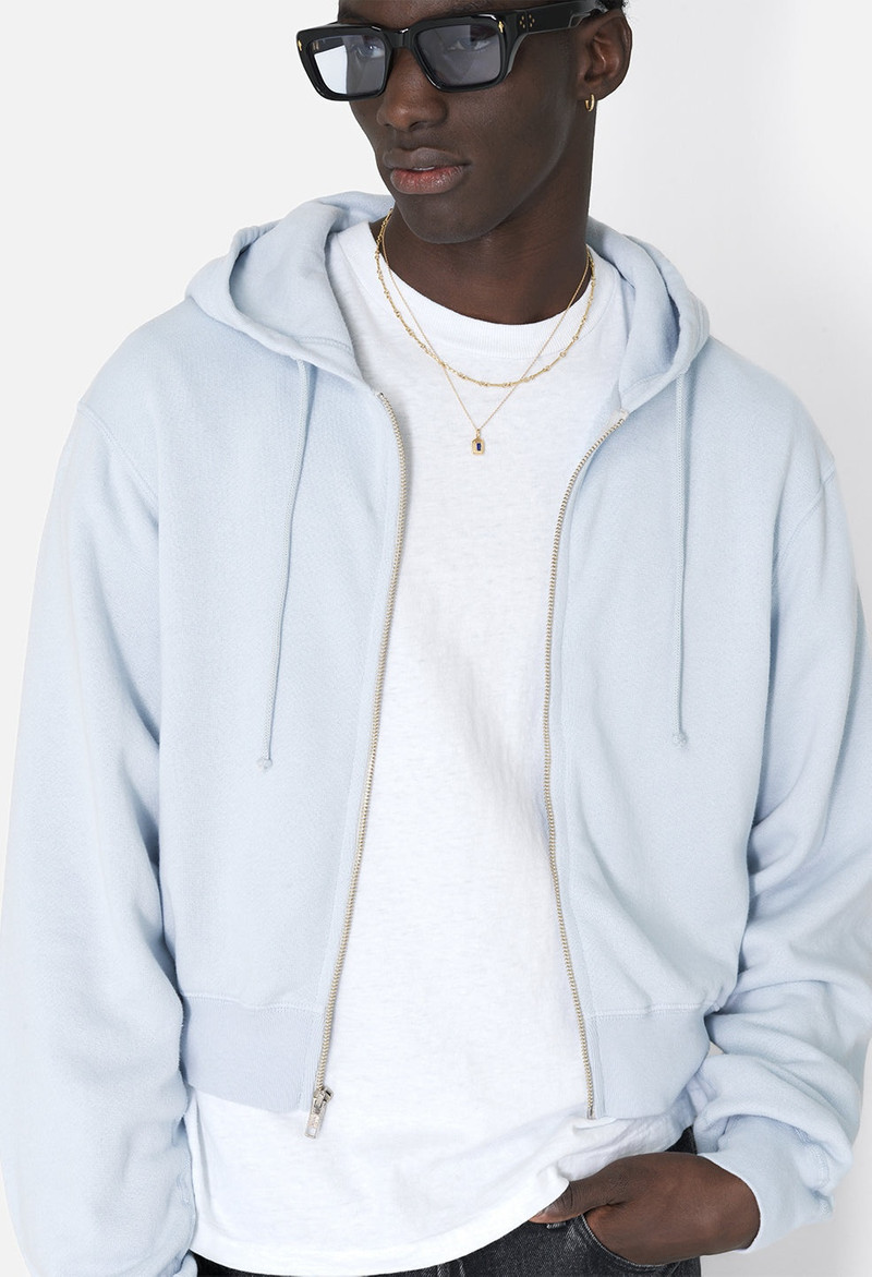 VINTAGE FLEECE CROPPED FULL-ZIP 2