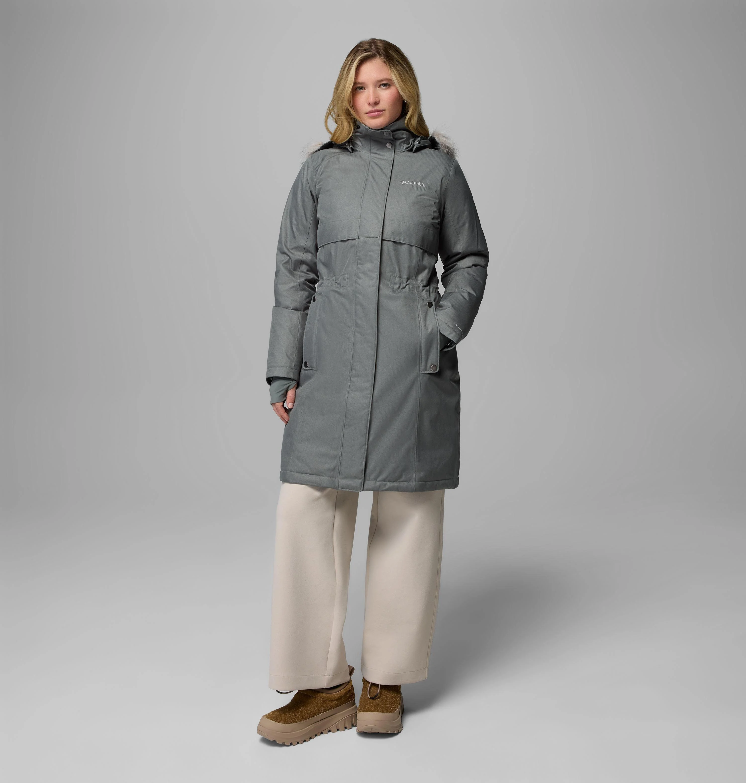 Women's Apres Arson II Winter Long Down Jacket - 1
