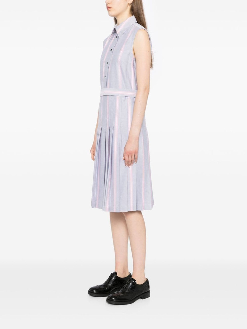 striped belted dress 3