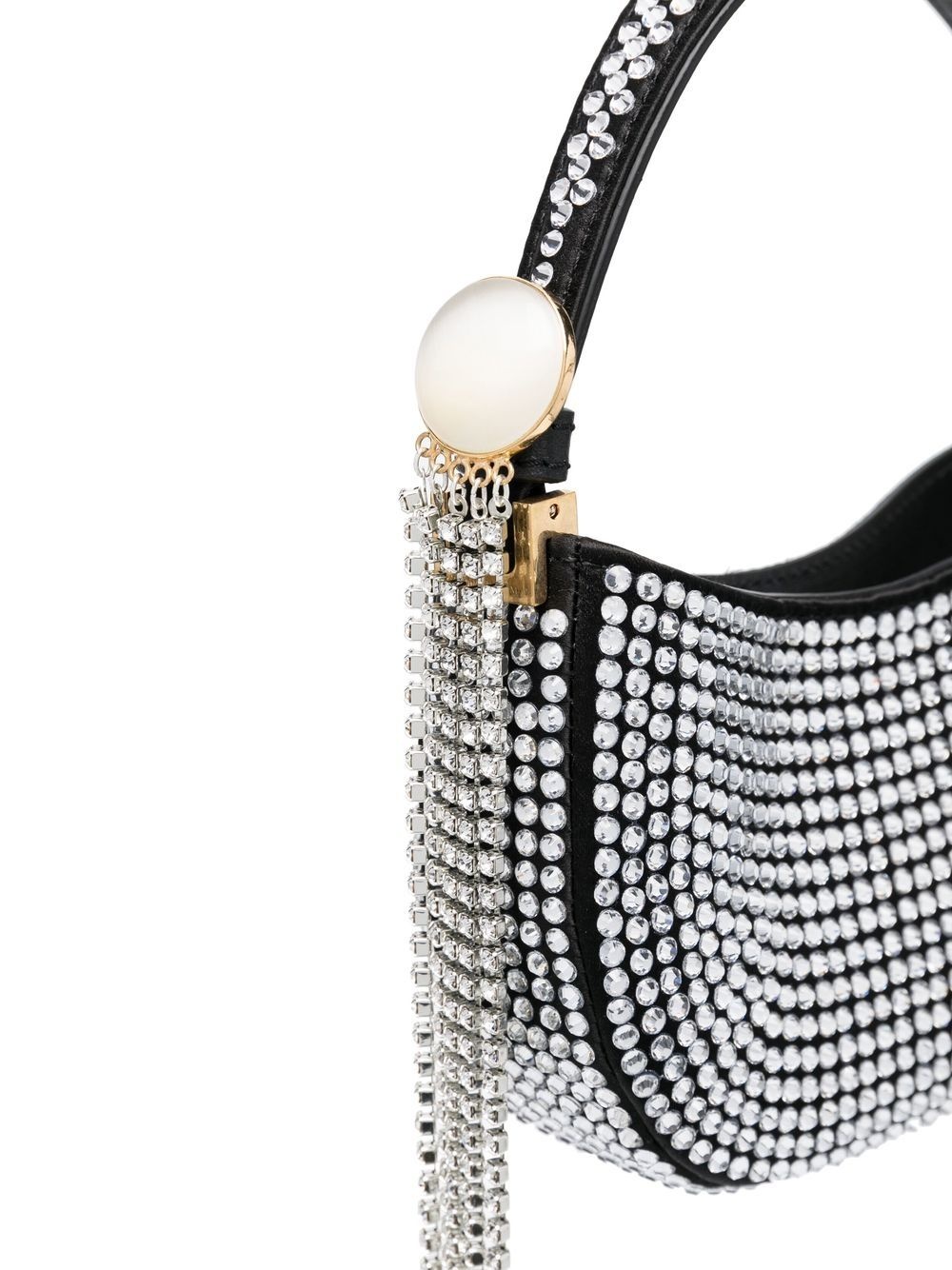 crystal-embellished shoulder-bag - 4