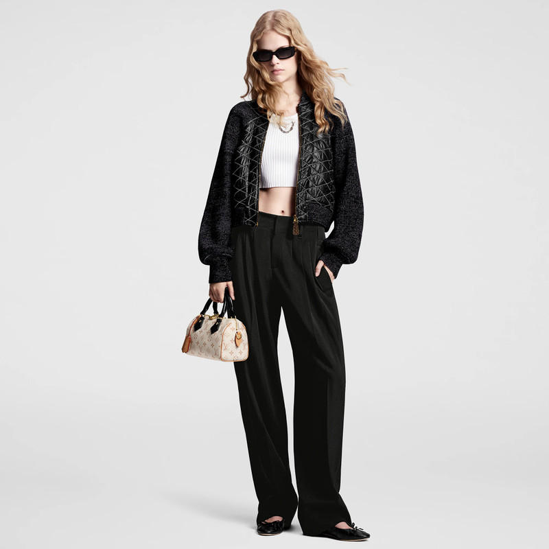 Louis Vuitton Quilted Malletage Bomber Jacket outlook