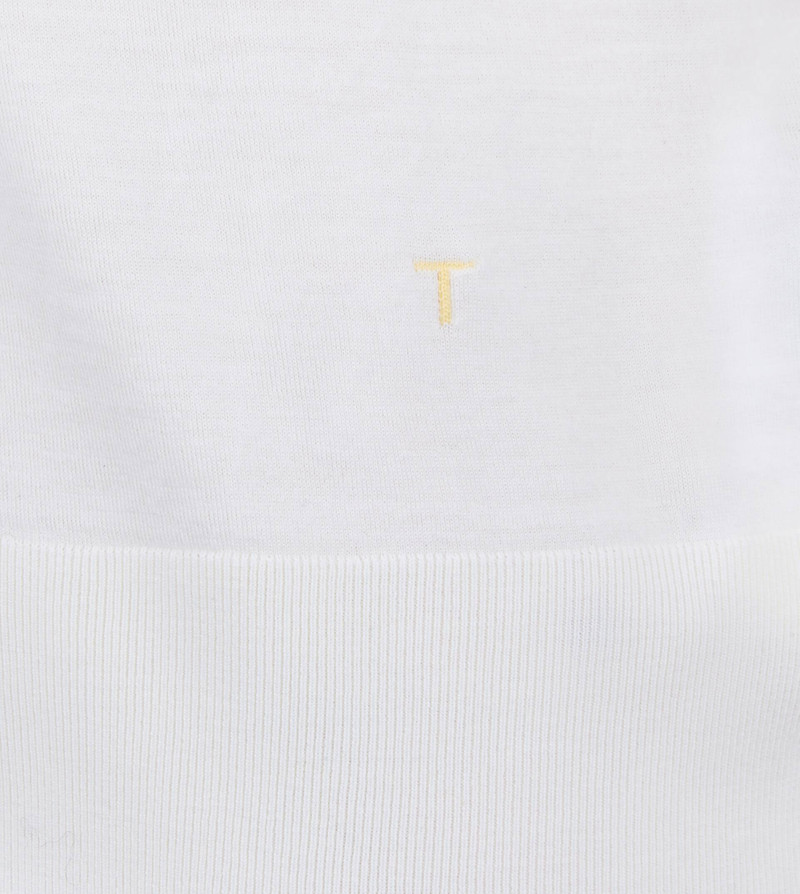 T-SHIRT IN WOOL JERSEY - WHITE 8