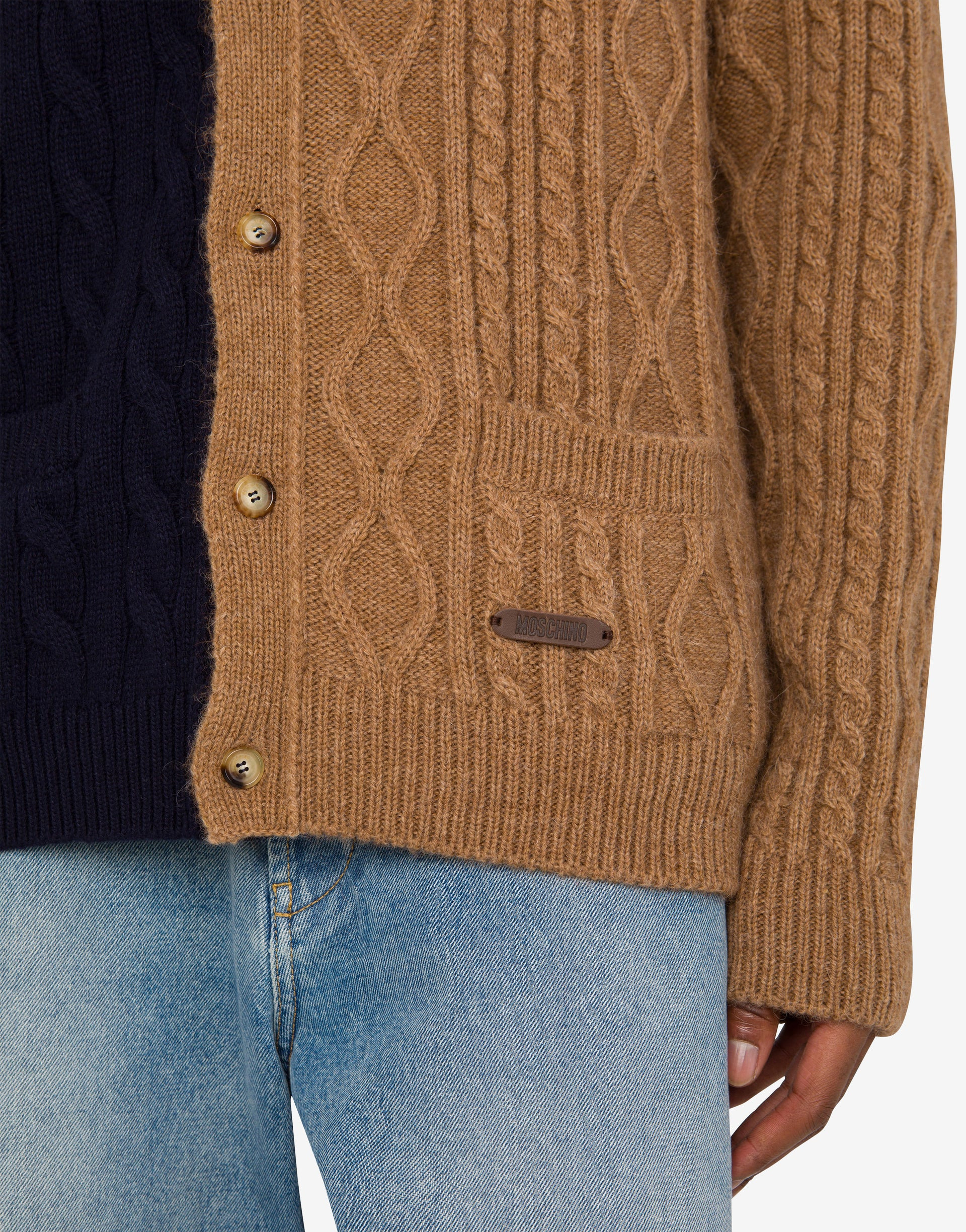 ALPACA BLEND CARDIGAN - 4