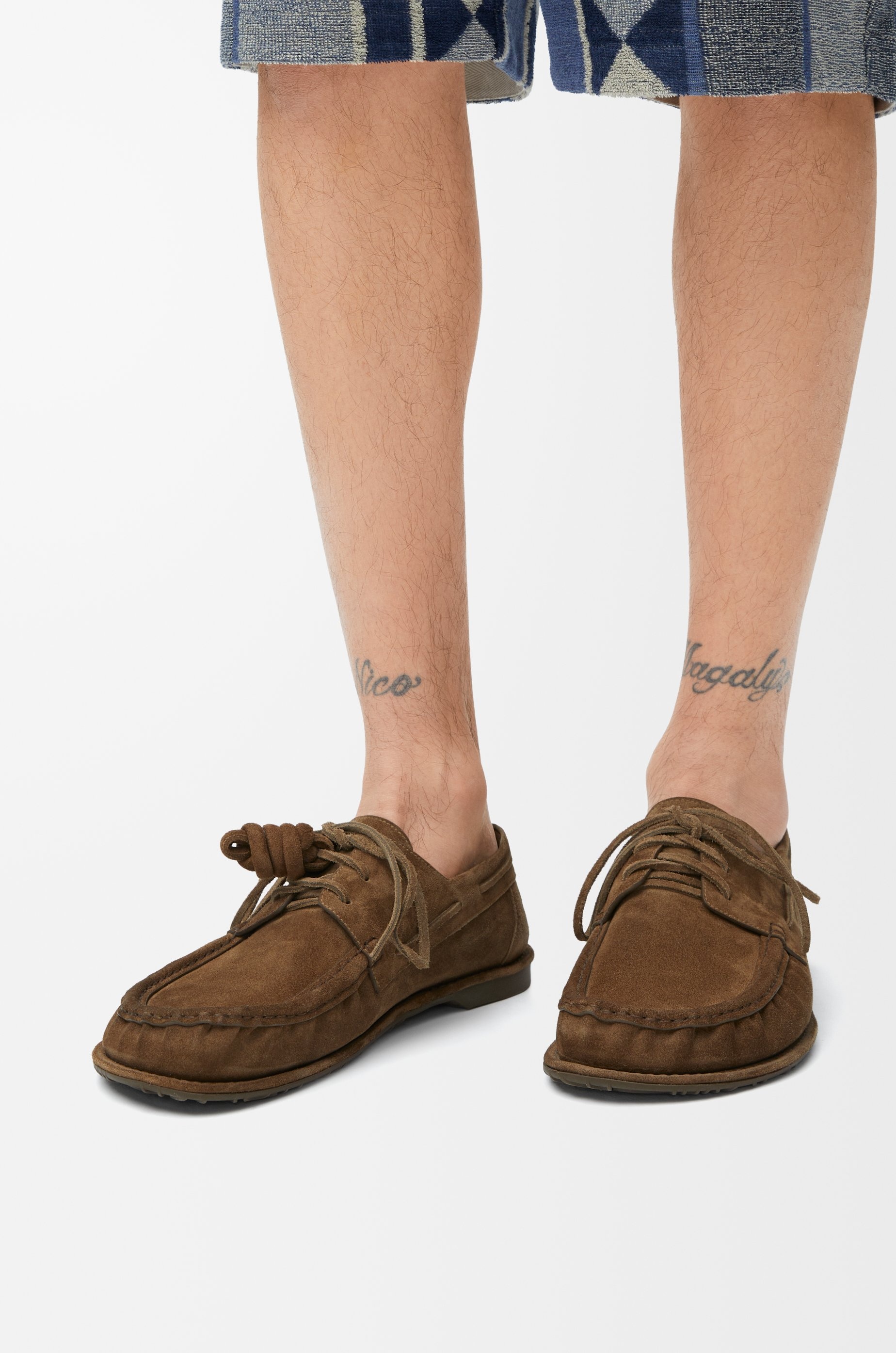 Campo boat shoe in calfskin suede - 2