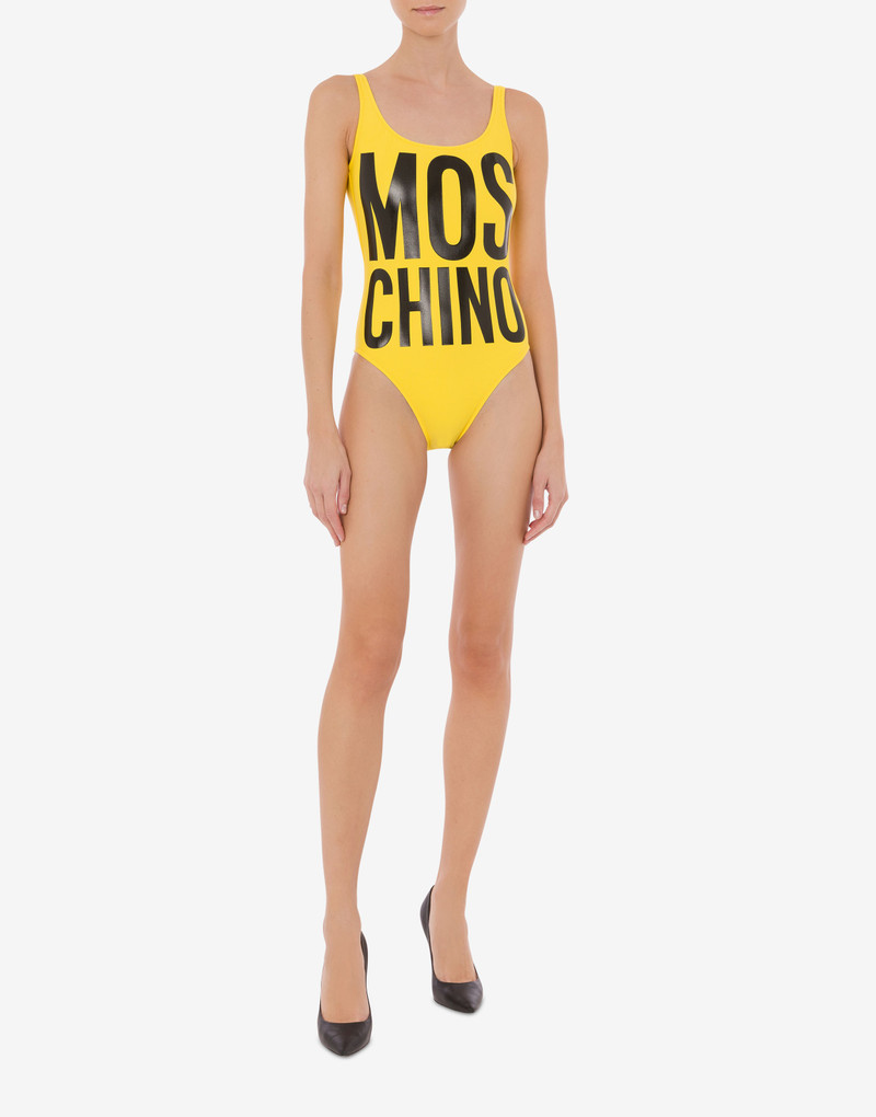 Moschino SWIMSUIT WITH MAXI LOGO outlook