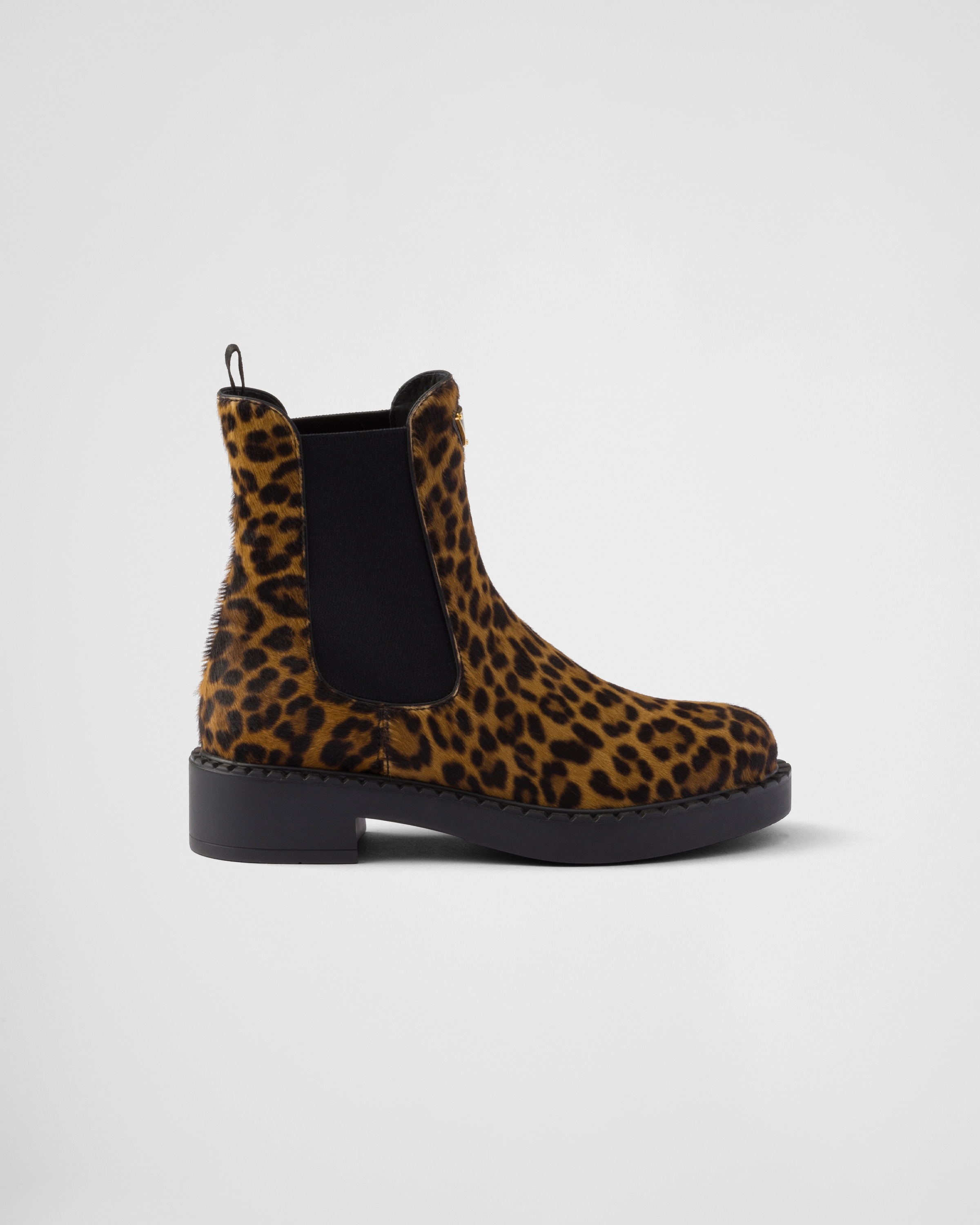 Printed leather Chelsea boots - 2