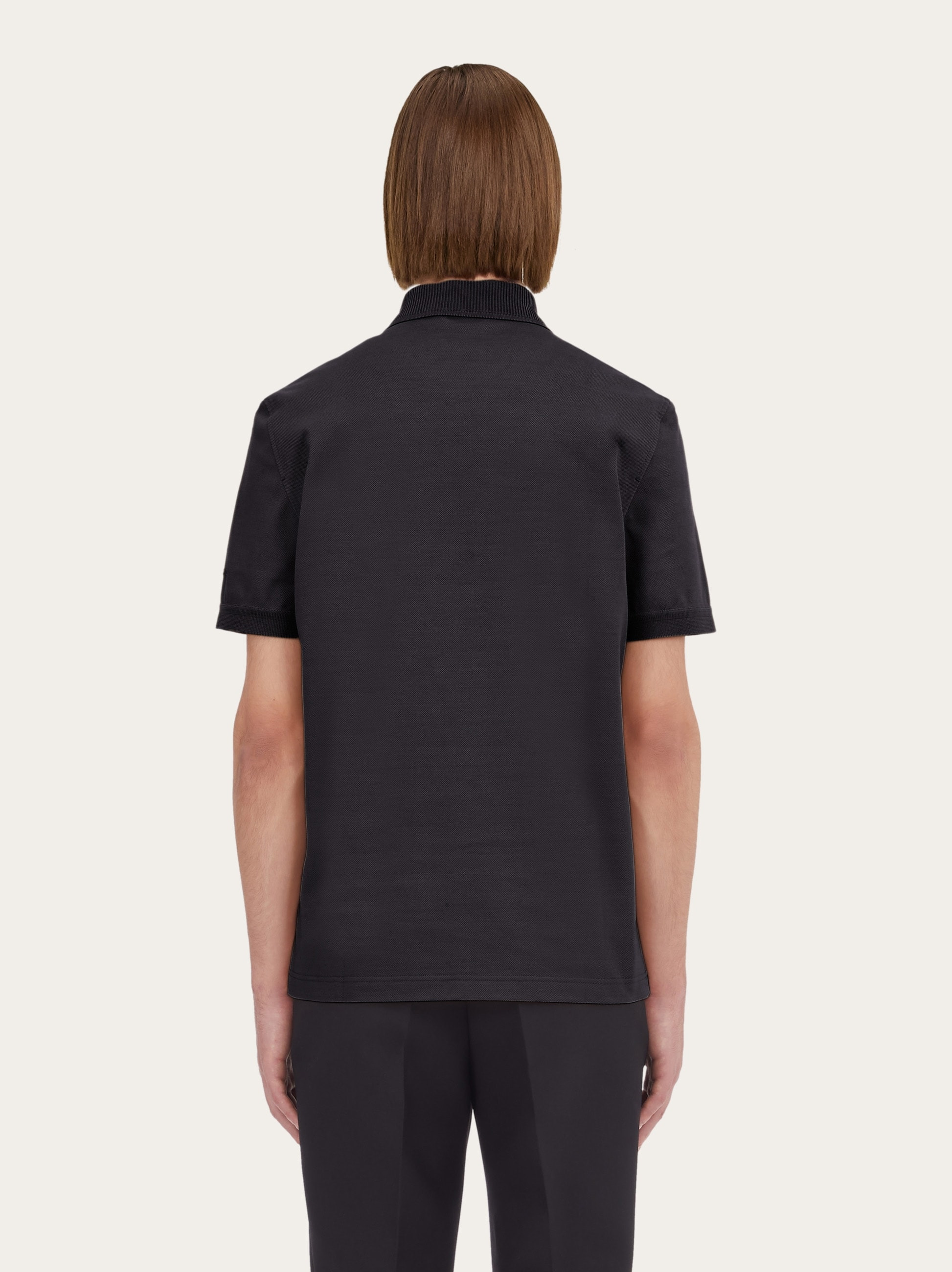Polo with zip collar - 3