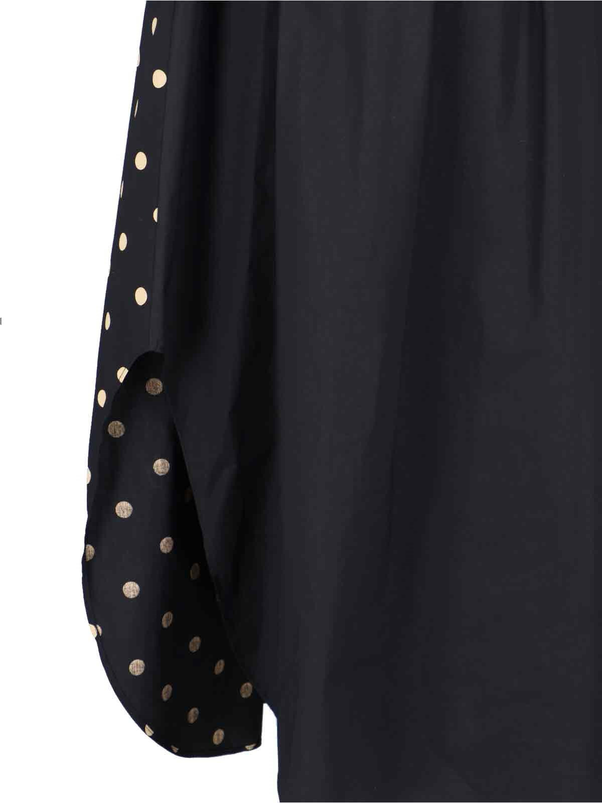 POLKA DOT SHIRT DRESS - 4