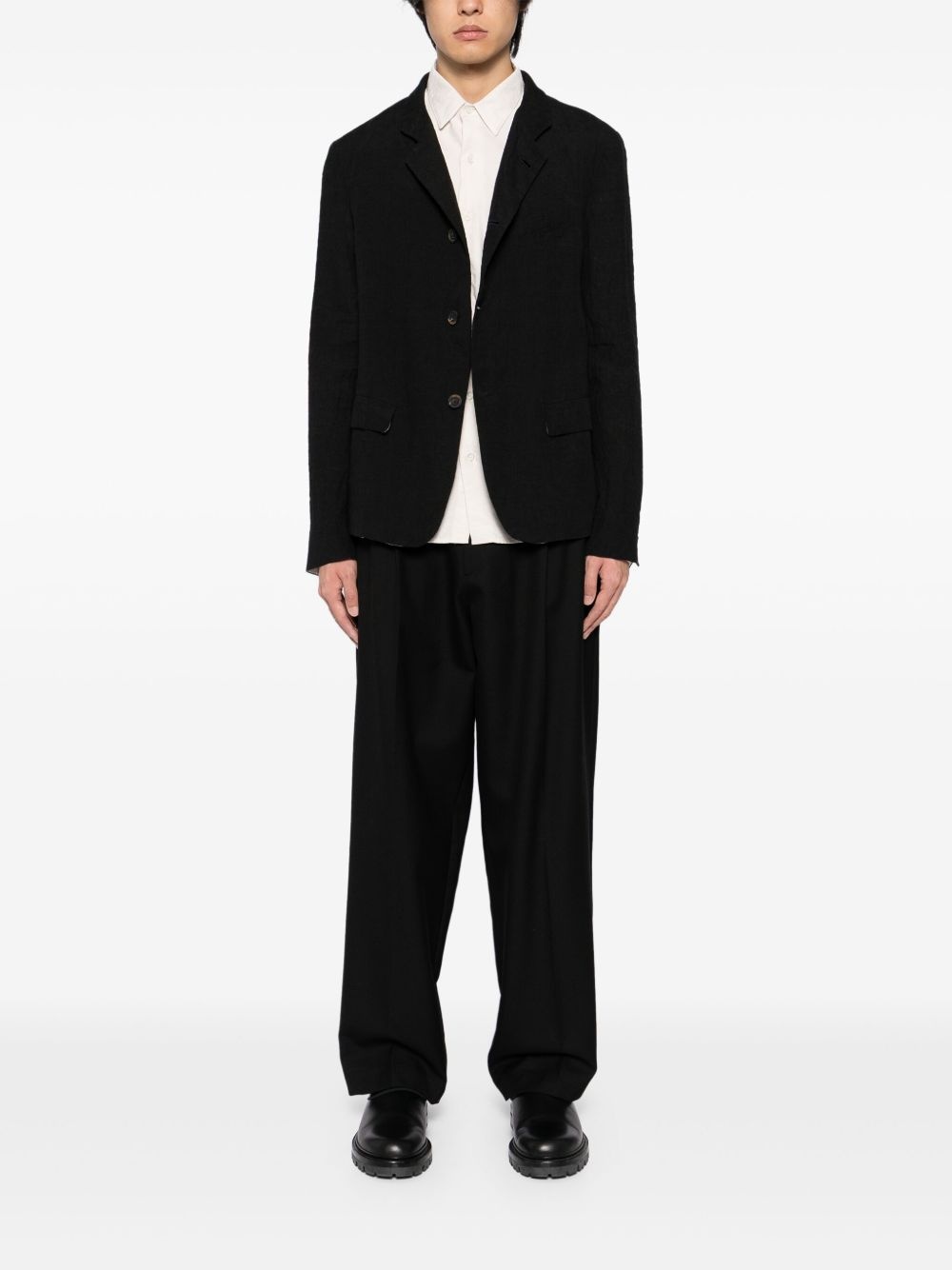 stand up-collar jacket - 2