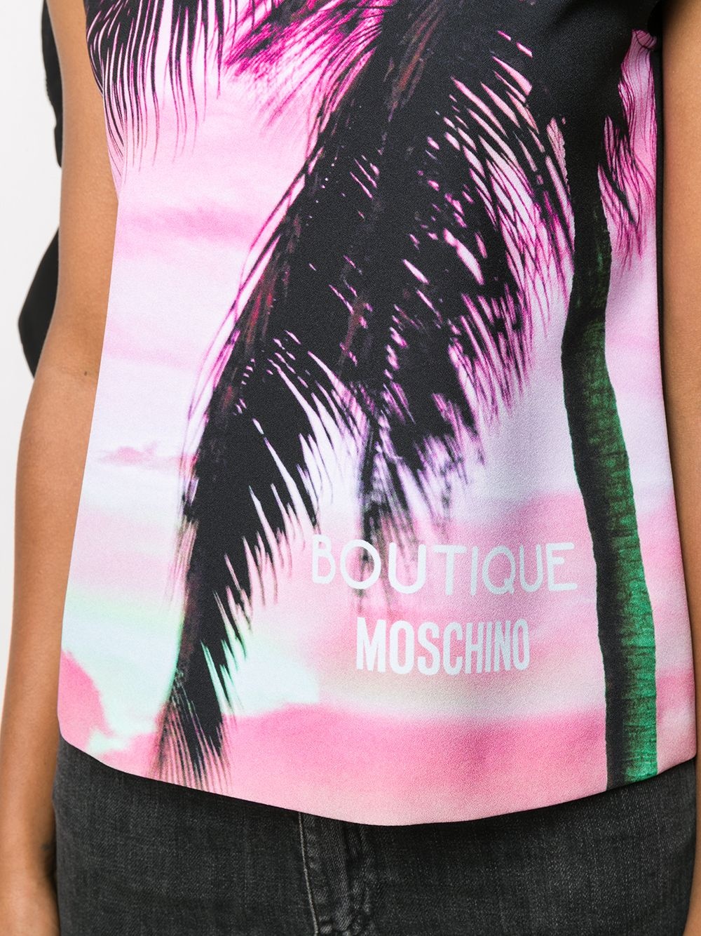 palm tree print top - 5