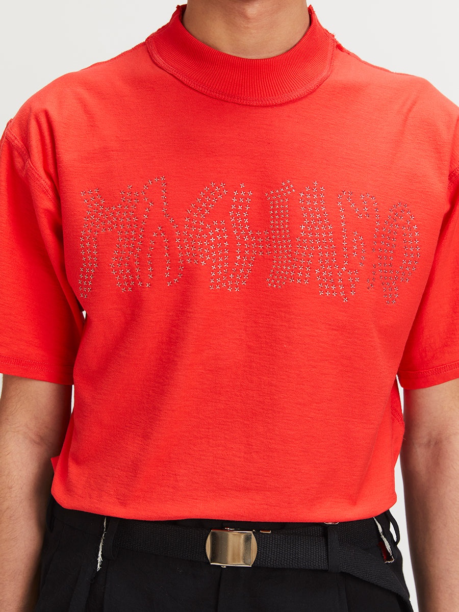 Magliano | Studded Magliano Tee Poppy Red - 6