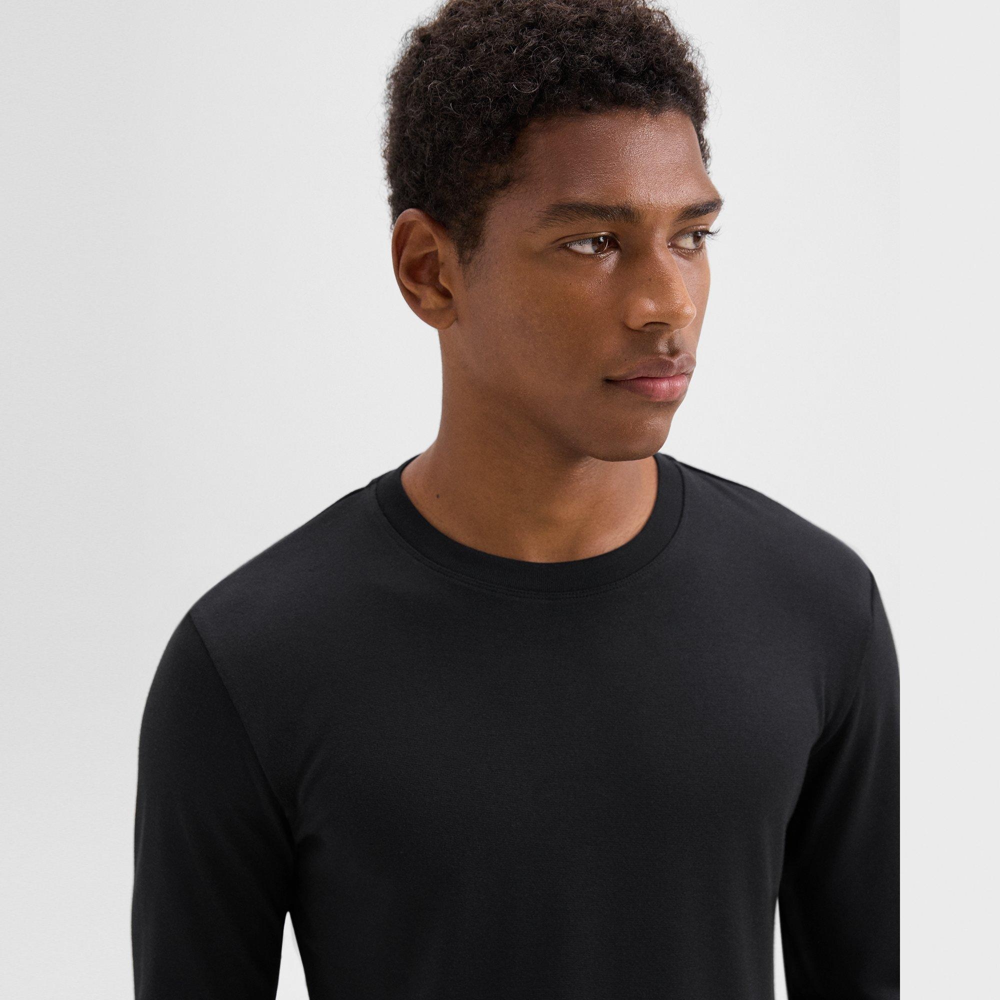 Essential Long-Sleeve Tee in Anemone Modal Jersey - 5