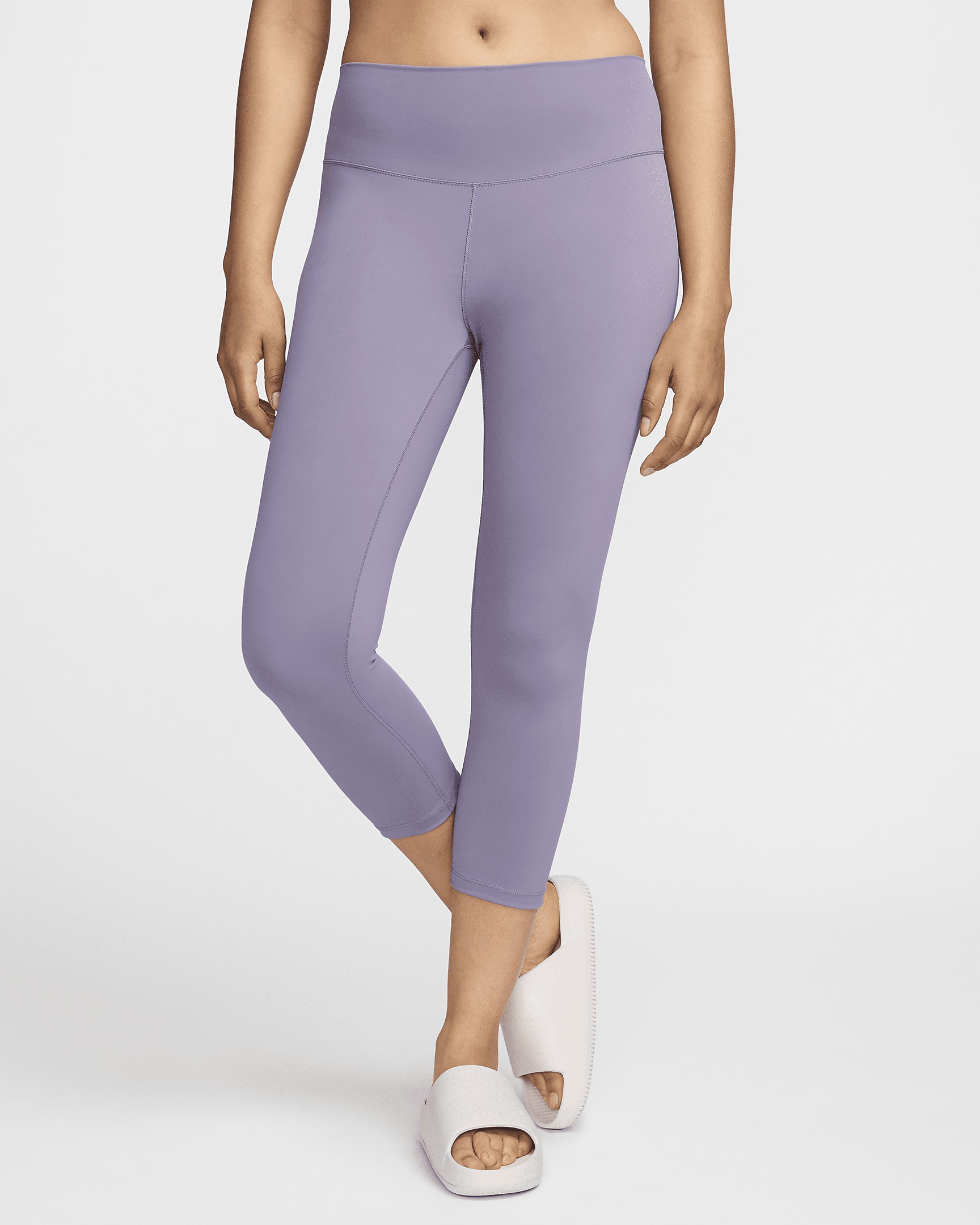 Nike One Women's High-Waisted Crop Leggings - 1