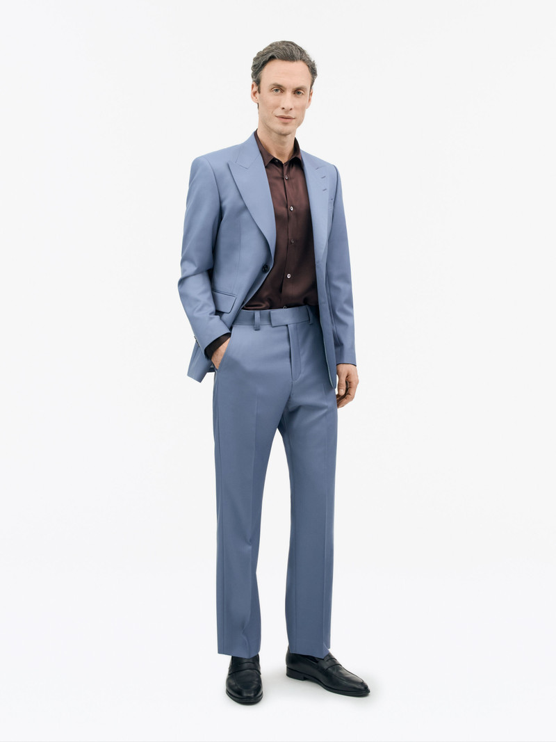 TIGER OF SWEDEN Tommie Straight Wool Trousers outlook