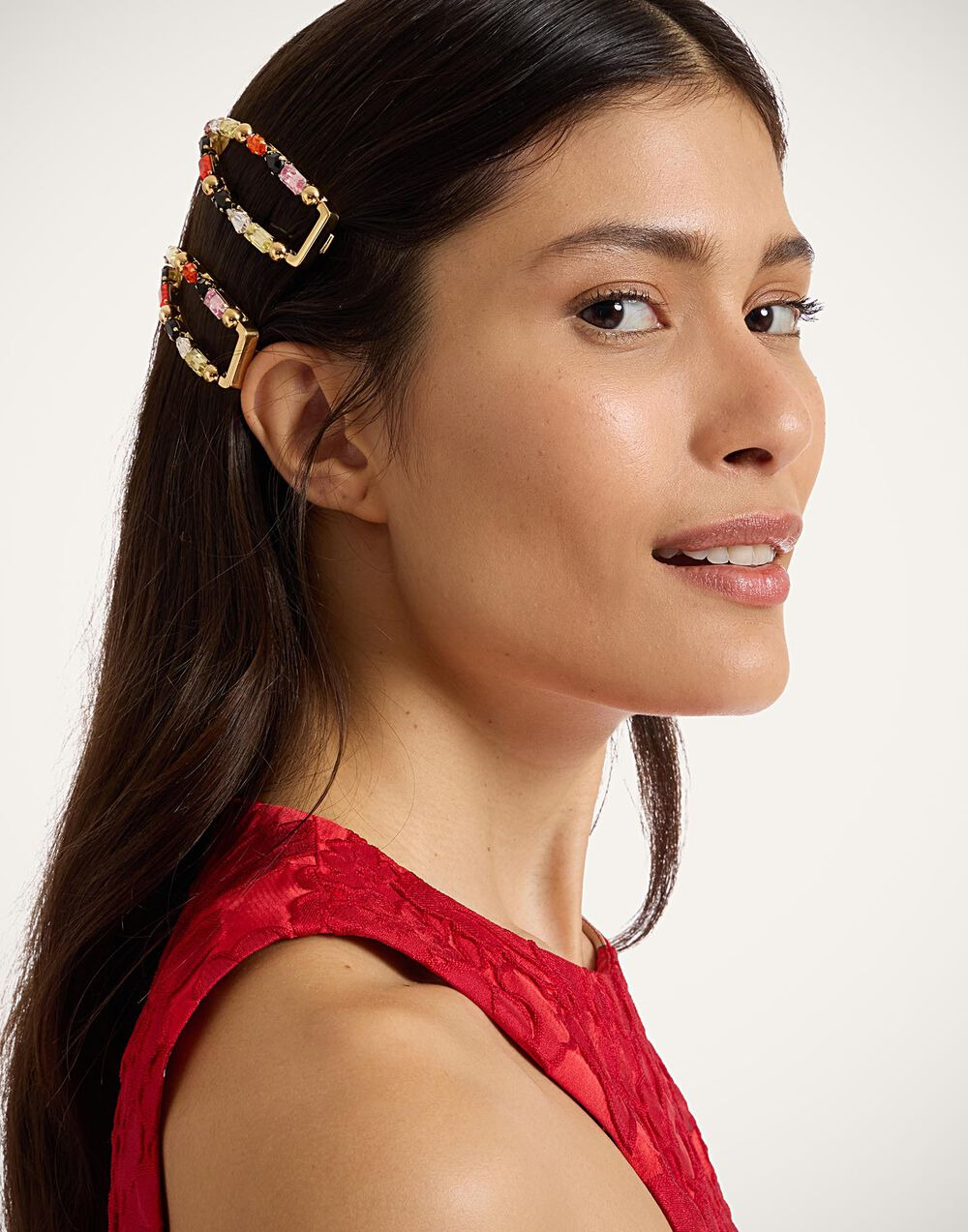 Crystals Hair Clip - 3