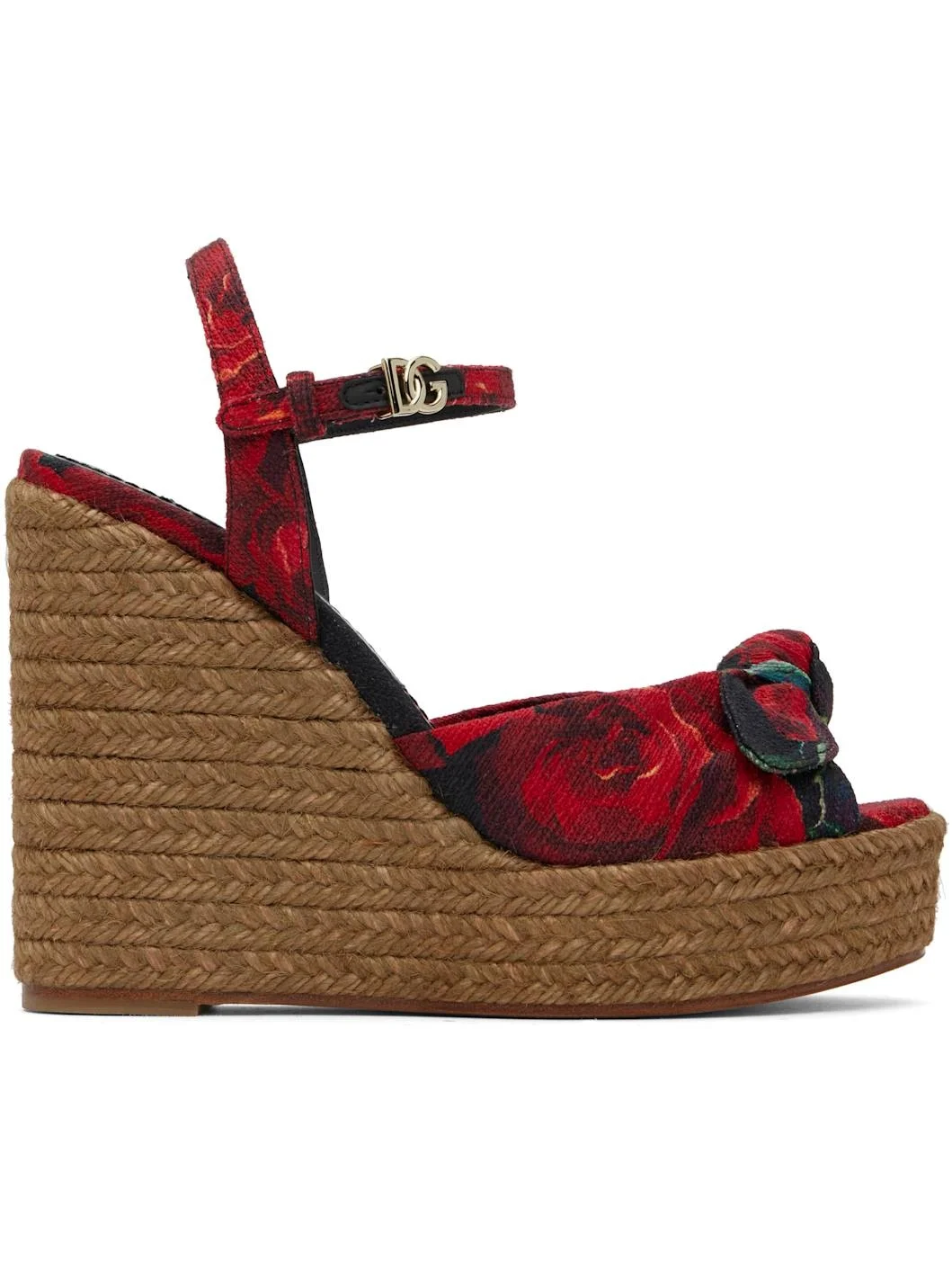 Red 85 Cava MM Lolita Wedge Heeled Sandals - 1