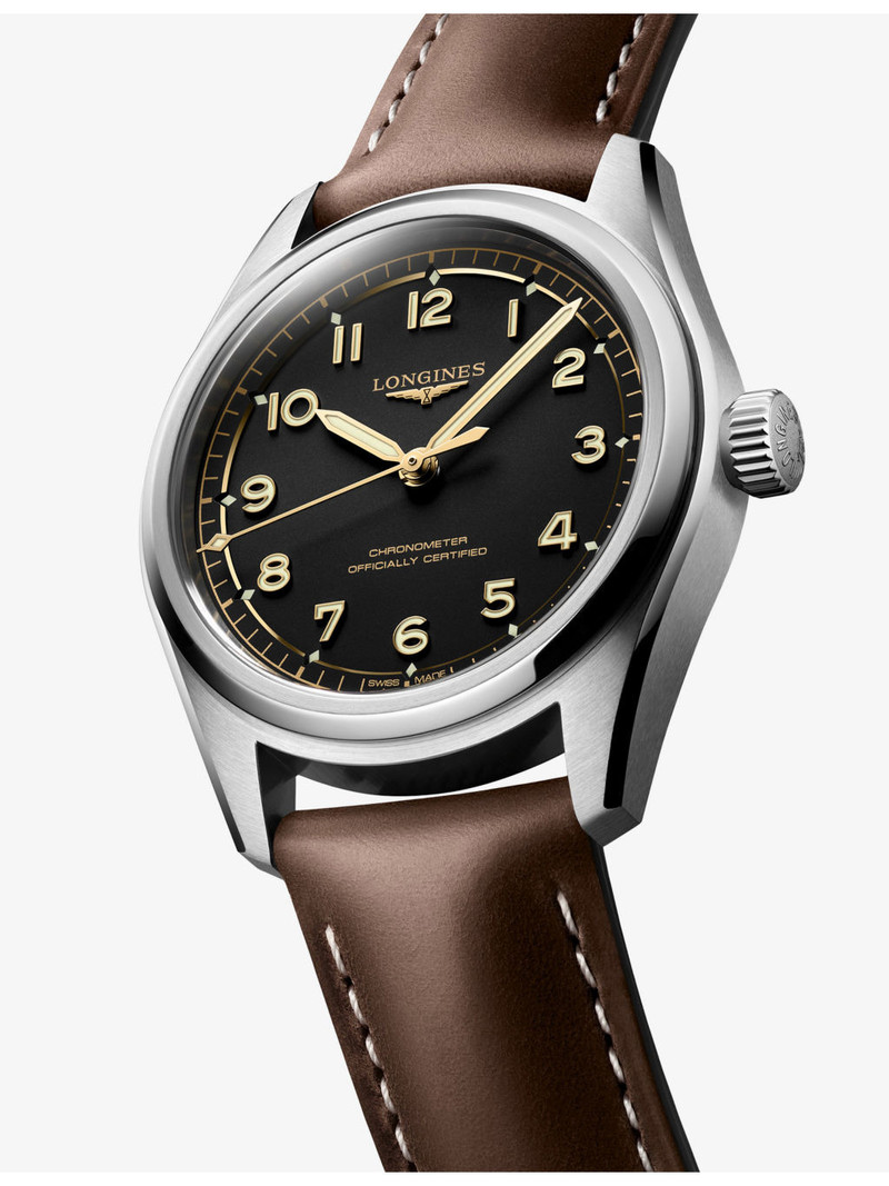 Longines Spirit Pilot 39mm Stainless Steel Automatic Watch outlook