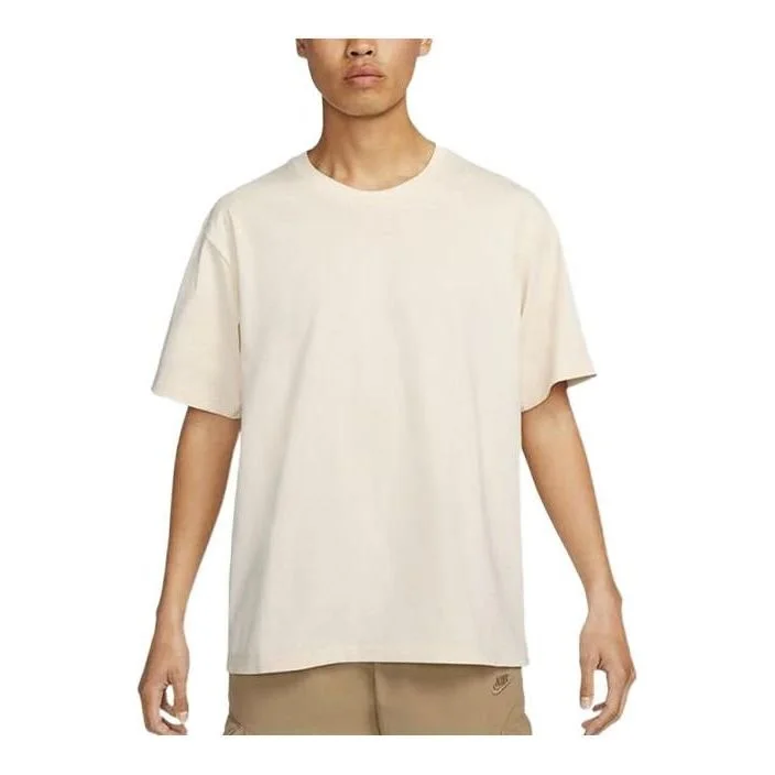 Nike Dri-FIT Quick-Drying Short-Sleeved Top 'Beige' FB4396-901 - 1