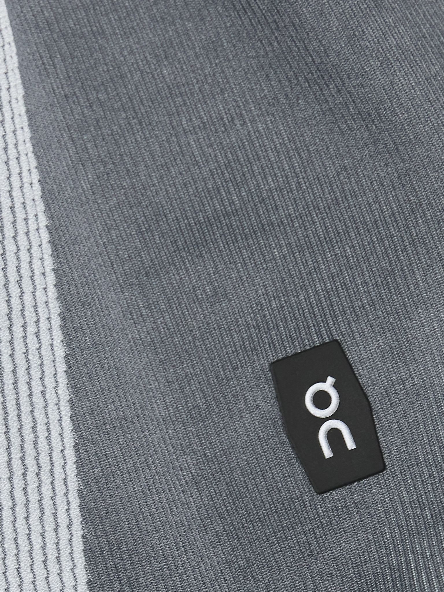 Studio ribbed stretch recycled shorts Gray - 4