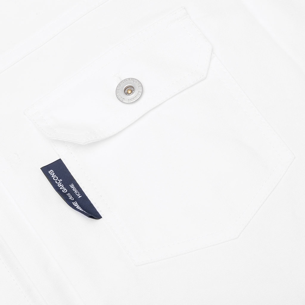 STRIPED SHIRT - WHITE - 3