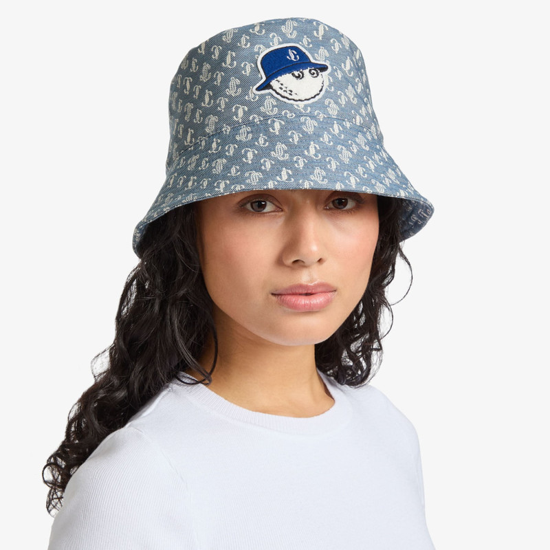 JIMMY CHOO Jimmy Choo / Malbon Bucket Hat
Denim Monogram Bucket Hat outlook