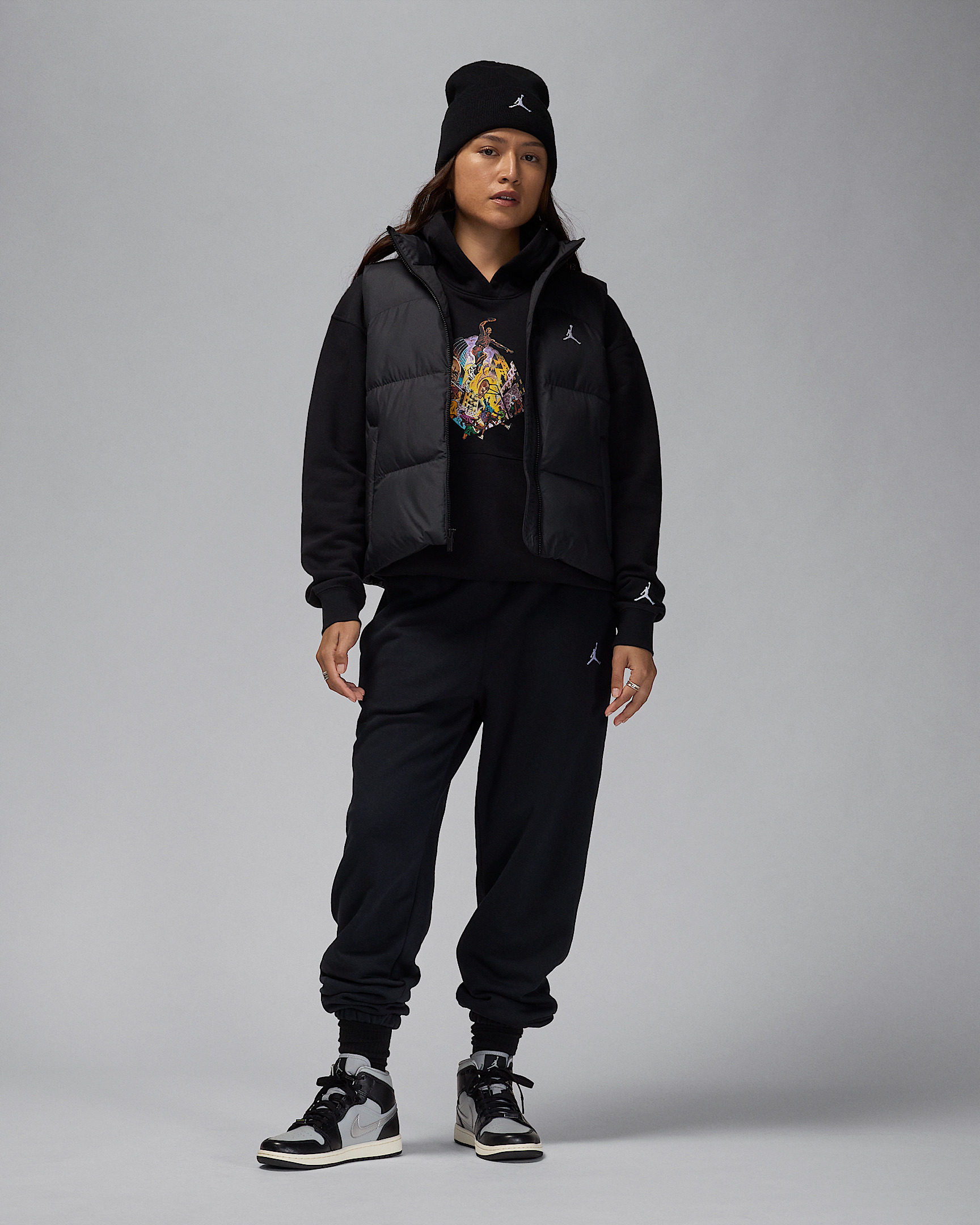 Jordan Brooklyn Fleece Women's Graphic Pullover Hoodie - 7