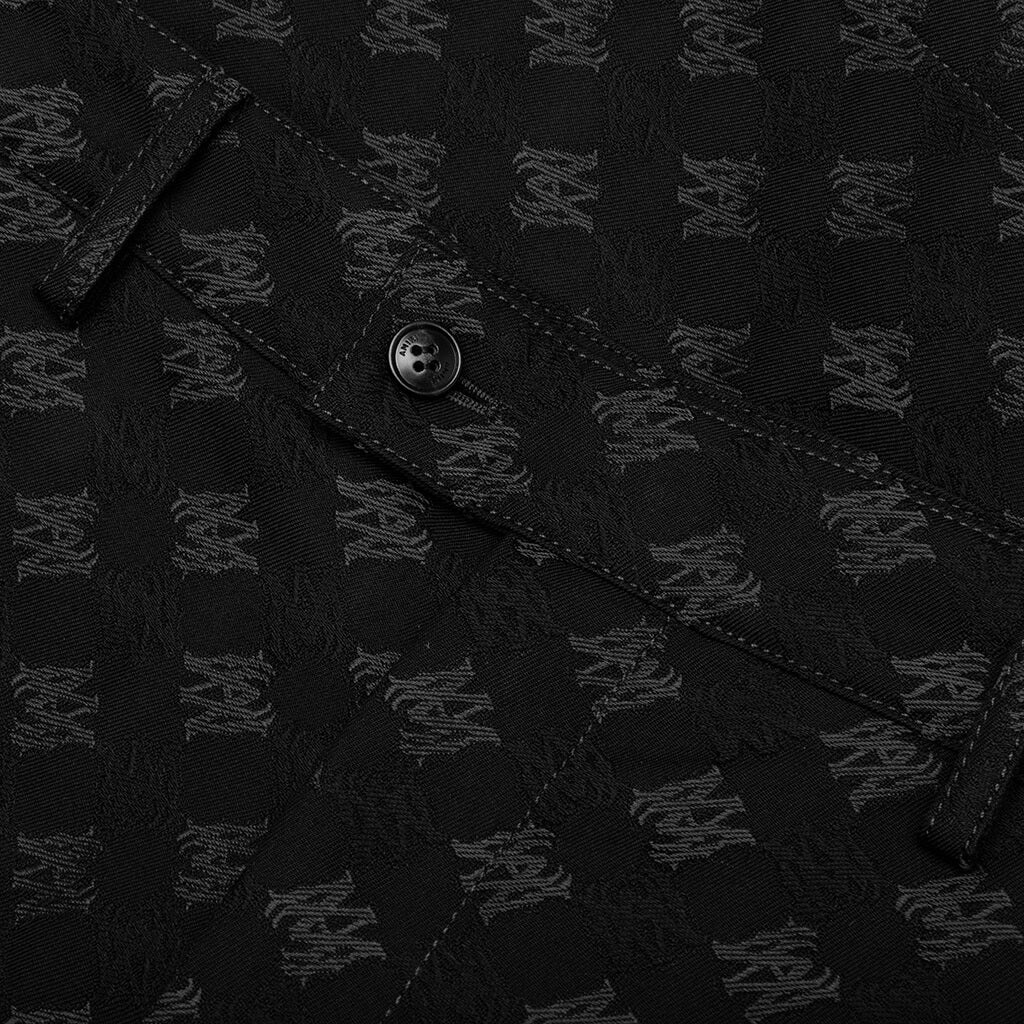 MA QUAD JACQUARD SHORT - BLACK - 5