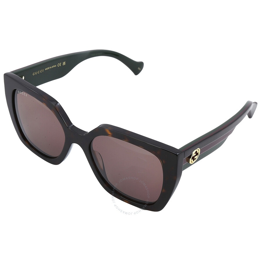 Gucci Brown Cat Eye Ladies Sunglasses GG1300S 002 55 - 5