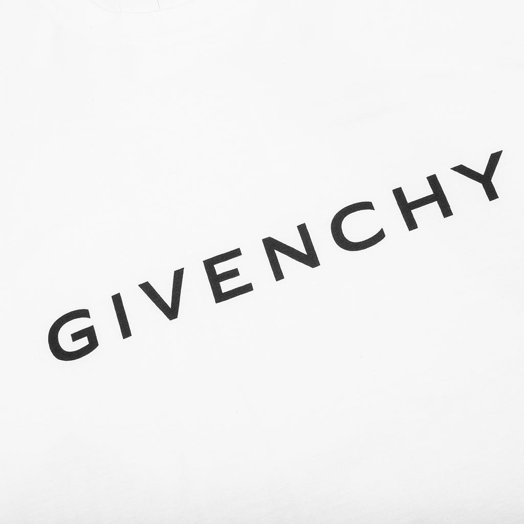 ARCHETYPE OVERSIZED COTTON T-SHIRT - WHITE - 4
