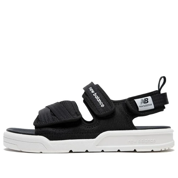 New Balance 3206 Series Fashion Unisex Black Sandals 'Black White' SDL3206K - 1