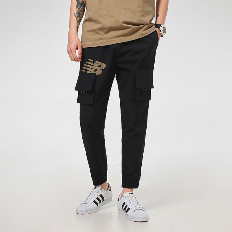 New Balance Streetwear Cargo Pants 'Black' AMP12350-BK - 3